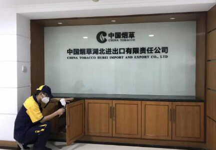 中國煙草湖北進出口有限公司去除甲醛除異味